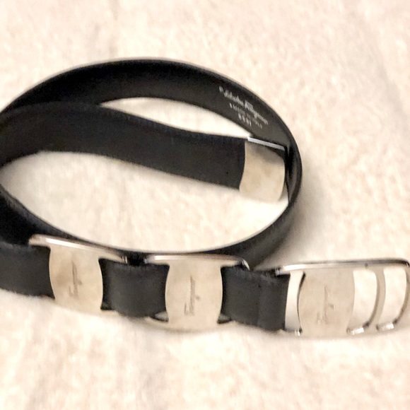Salvatore Ferragamo leather belt main image 8